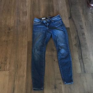 Toothpick blue jeans excellent condition size 6